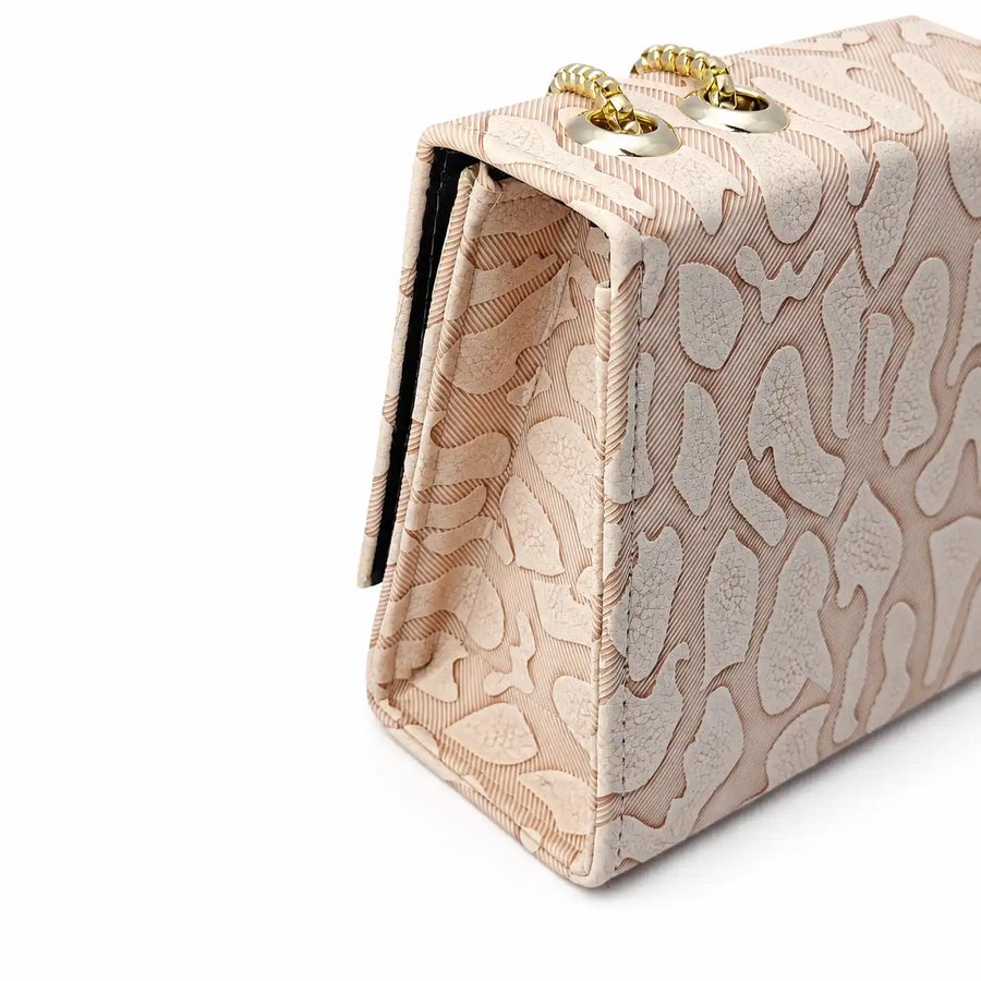 Embossed Chain Bag — closer look